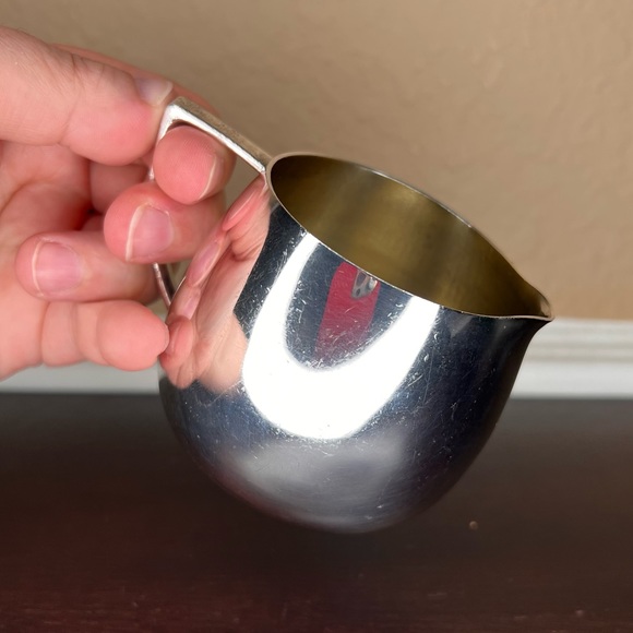 Vintage 1950’s Empire Craft Quadruple Silverplate Creamer, Gravy Boat, Sauce Pou - Picture 1 of 5